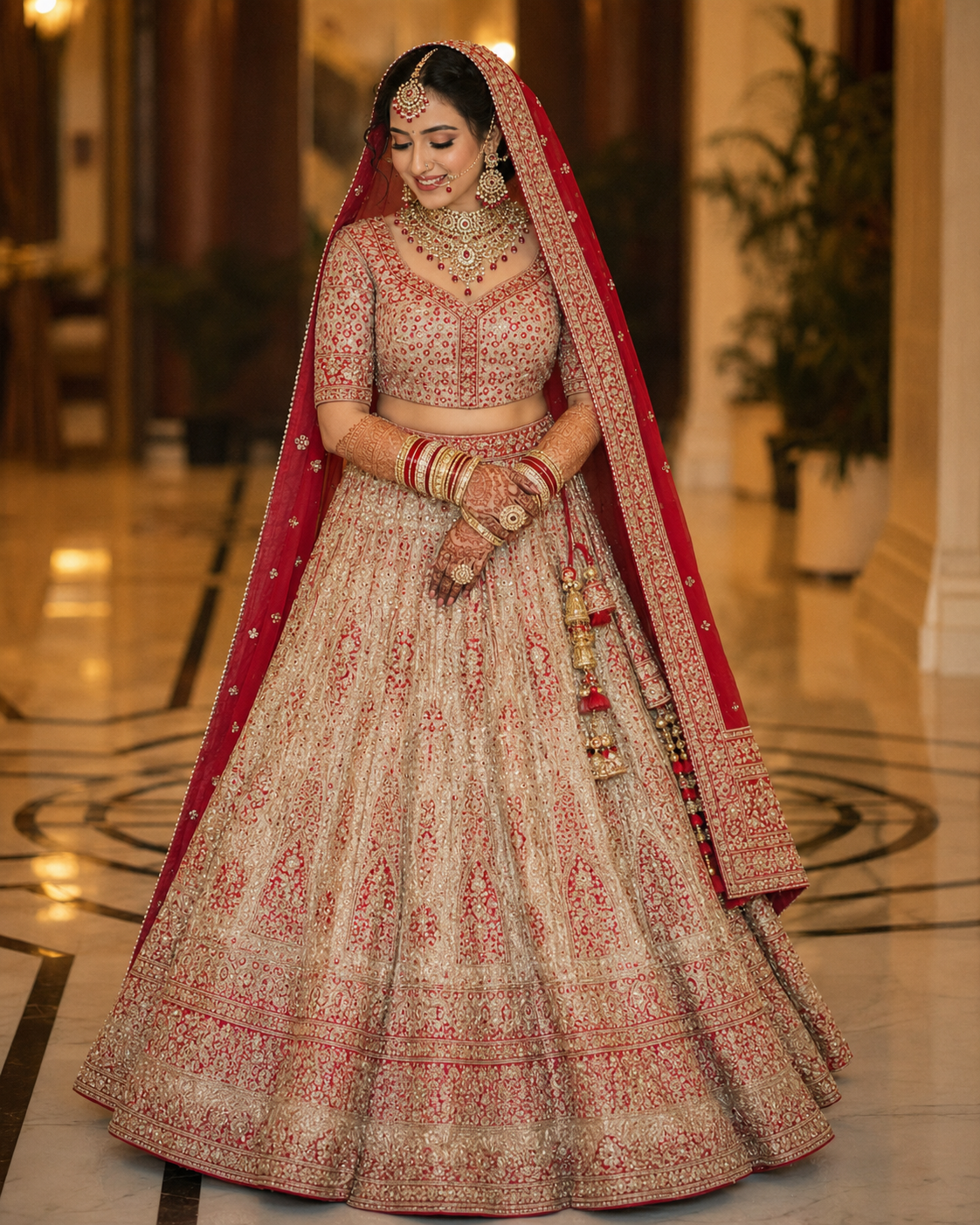 Lehenga & Mehendi